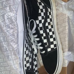 Vans Sk8 Low Checkerboard Sz 13 VNDS